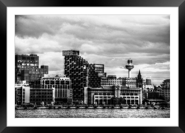  liverpool Framed Mounted Print by sue davies