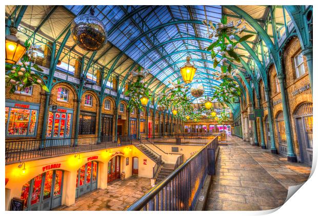 Covent Garden London Print by David Pyatt