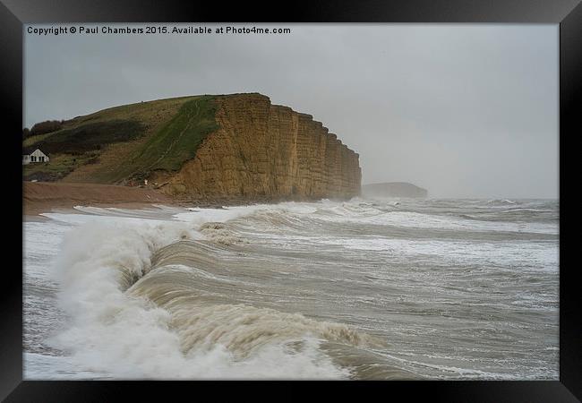  West Bay Dorset Framed Print by Paul Chambers