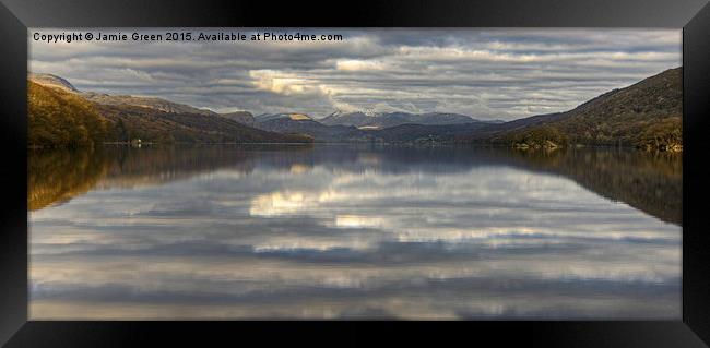  Coniston Water Framed Print by Jamie Green