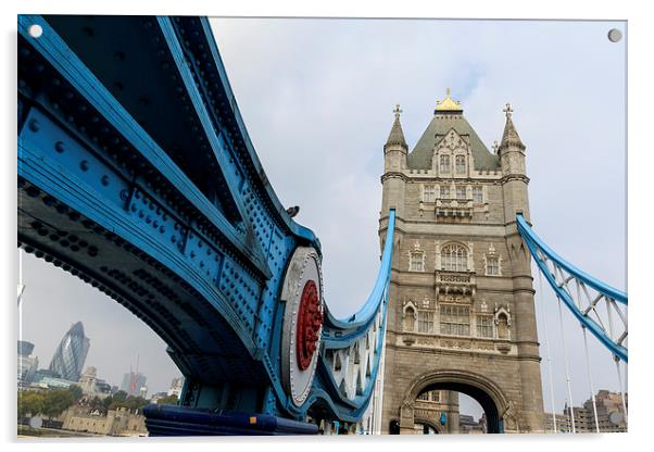 Tower Bridge, London   Acrylic by chris smith