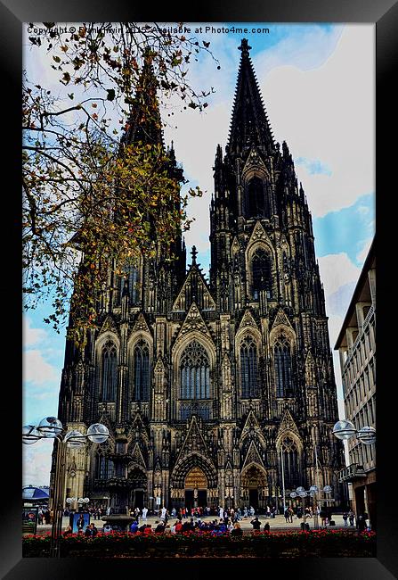 Cologne Cathedral Framed Print by Frank Irwin