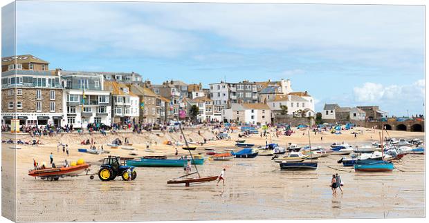  St Ives Canvas Print by Richard Downs