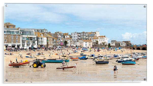  St Ives Acrylic by Richard Downs