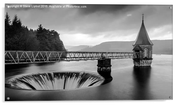  Pontstcill reservoir Acrylic by Steve Liptrot