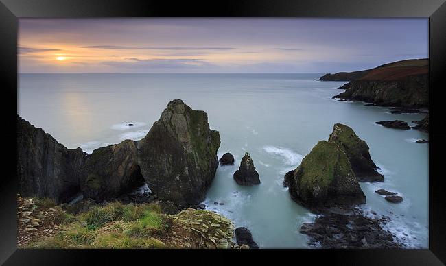  Nohoval Cove Sunrise Framed Print by Graham Daly
