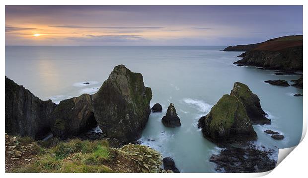  Nohoval Cove Sunrise Print by Graham Daly