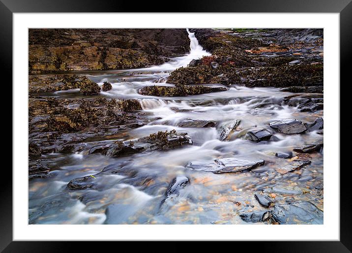  Stream to the Sea Framed Mounted Print by Graham Daly
