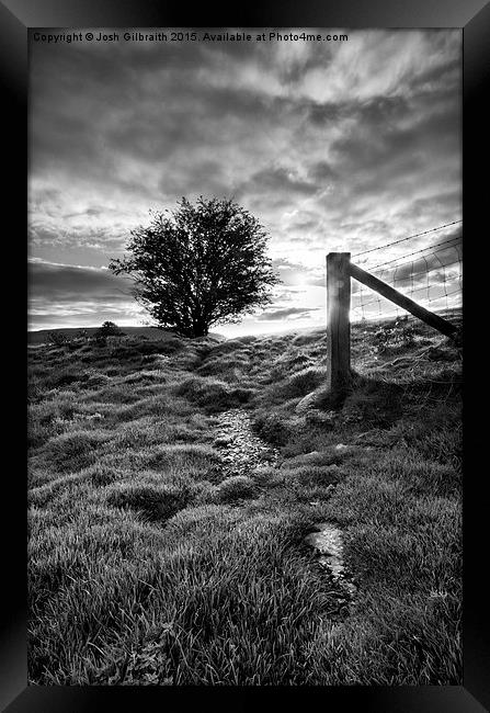  Fields of Faceby Framed Print by Josh Gilbraith