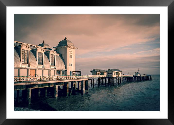  Penarth Pier, South Wales Framed Mounted Print by Richard Downs