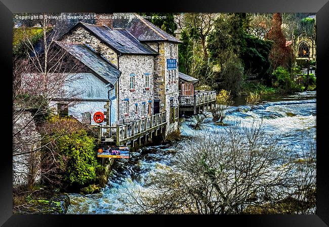  The Cornmill Framed Print by Delwyn Edwards