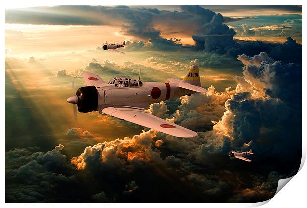  Tora! Tora!  Tora! Print by Stephen Ward