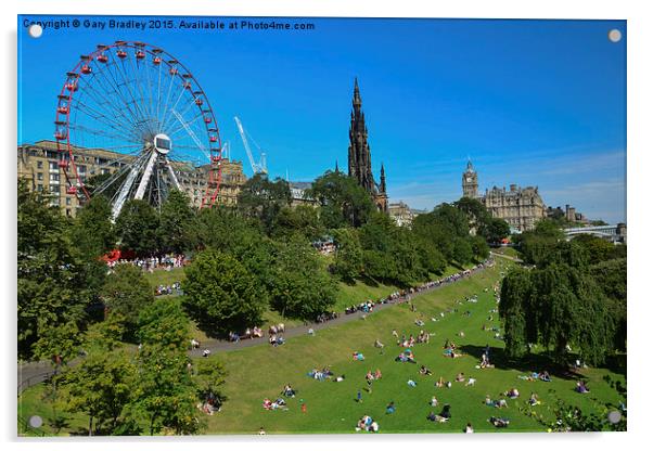  Edinburgh Acrylic by GBR Photos