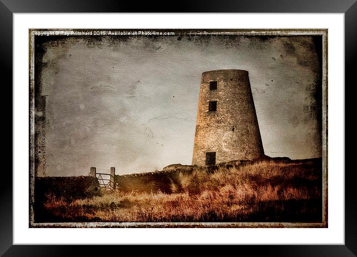  Cleadon Mill Framed Mounted Print by Ray Pritchard