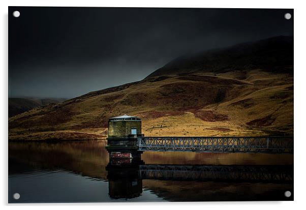  Dovestone Reservoir  Acrylic by Trevor Kerr