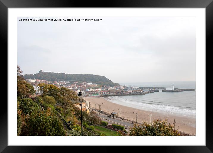 Scarborough Beach Framed Mounted Print by Juha Remes