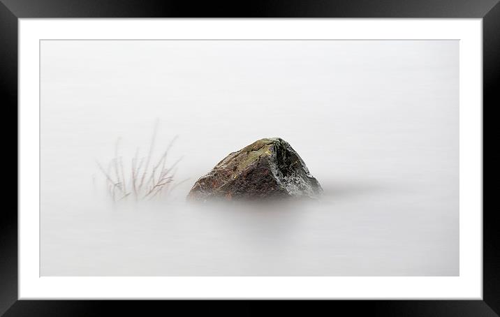  Loch Lomond Rock Framed Mounted Print by Grant Glendinning