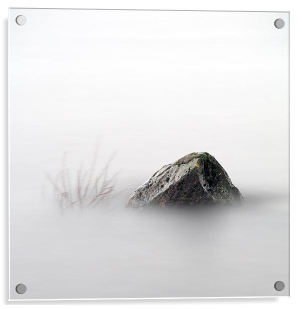 Milarrochy Rock Acrylic by Grant Glendinning
