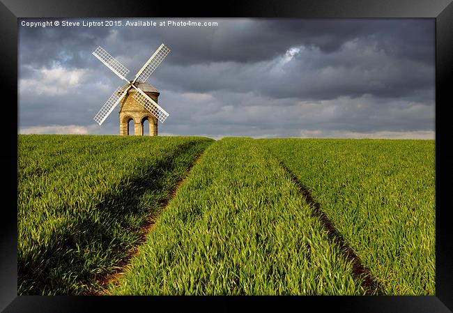  Chesterton Windmill Framed Print by Steve Liptrot