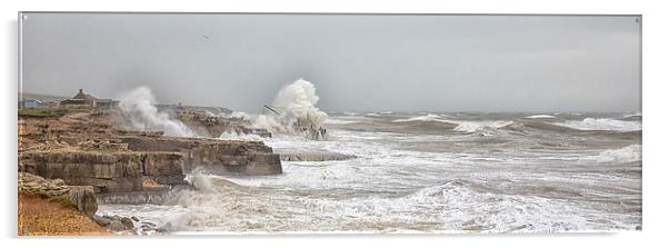  Storm Waves. Acrylic by Mark Godden