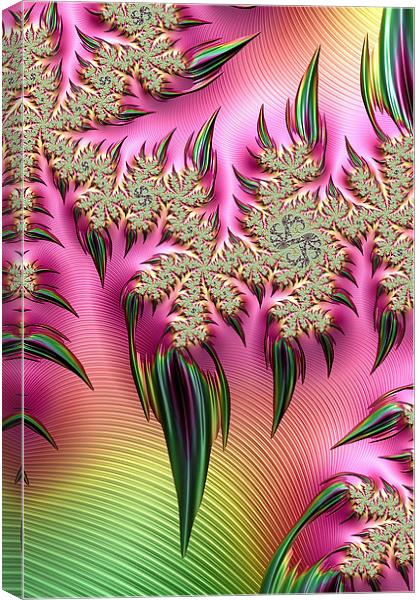 Rainbow Thorns Canvas Print by Steve Purnell
