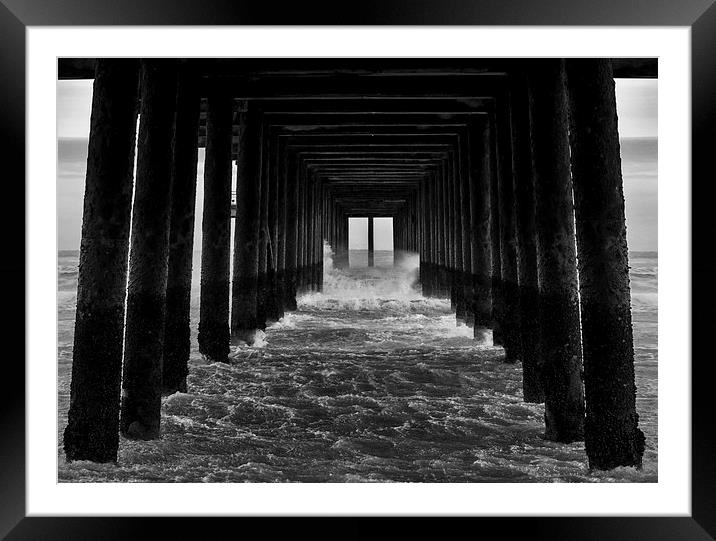  Southwold Pier Framed Mounted Print by Charlotte Moon