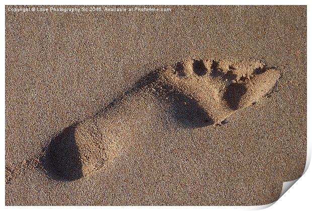 # Barefoot in the Sand Print by Jack Byers