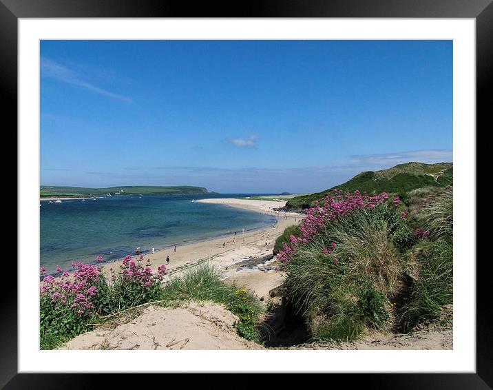 Daymer Bay, Padstow, Cornwall Framed Mounted Print by Brian Pierce