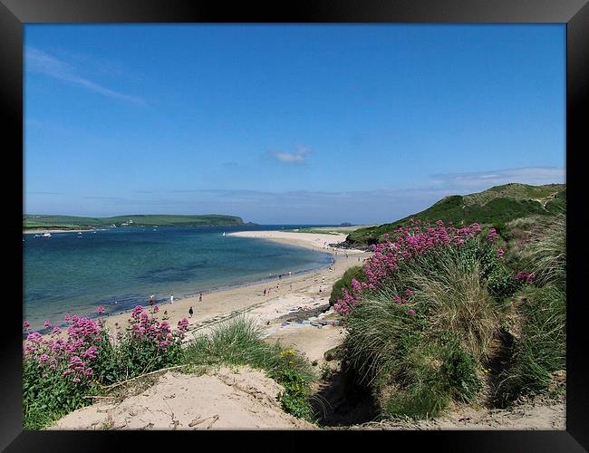  Daymer Bay, Padstow, Cornwall Framed Print by Brian Pierce