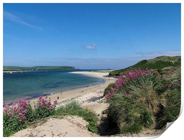  Daymer Bay, Padstow, Cornwall Print by Brian Pierce