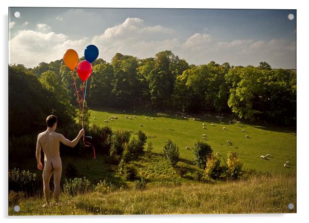 Surreal Field Acrylic by Rob Camp