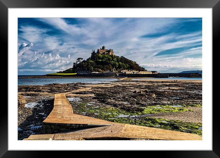  St Michael's Mount, Cornwall Framed Mounted Print by Brian Pierce