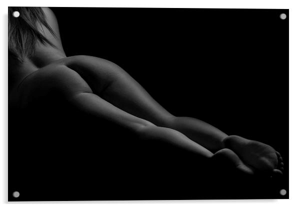  Nude #1 Acrylic by Brian Pierce
