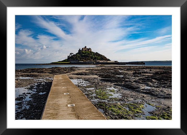  St Michael's Mount, Cornwall Framed Mounted Print by Brian Pierce