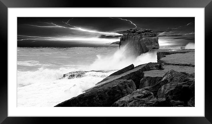  Storm over Portland Framed Mounted Print by JC studios LRPS ARPS