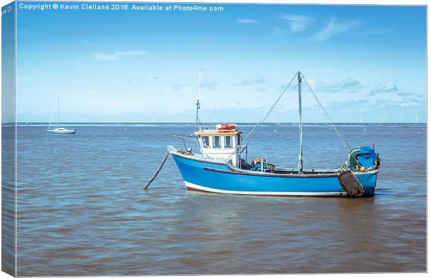  Fishing Boat Canvas Print by Kevin Clelland