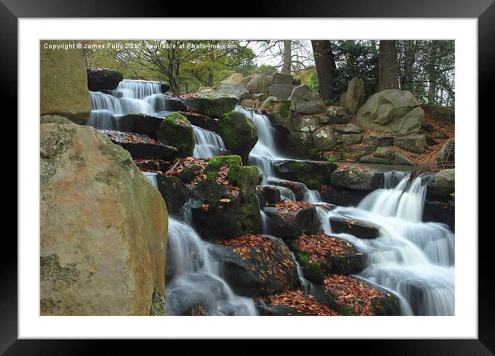  A wet fall Framed Mounted Print by James Tully