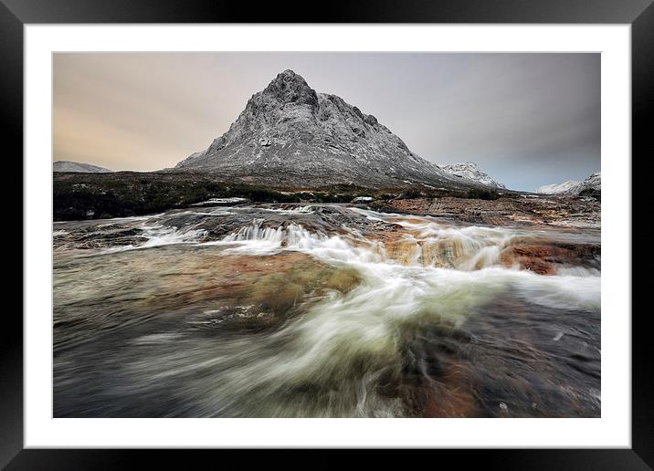  New Year Mountain Framed Mounted Print by Grant Glendinning