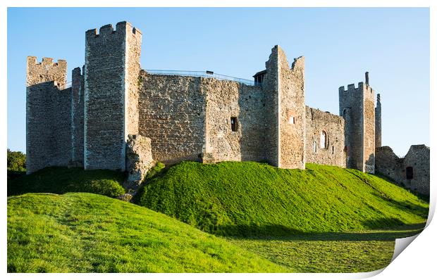  Framlingham Castle  Print by Svetlana Sewell