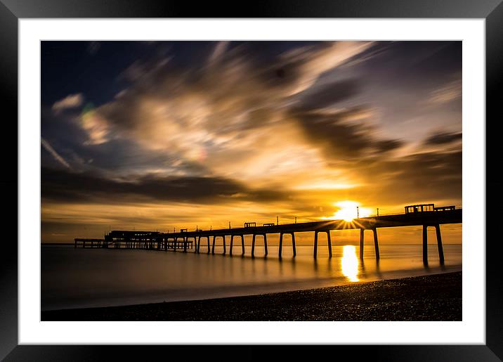 Sunrise! Framed Mounted Print by Tim Smith