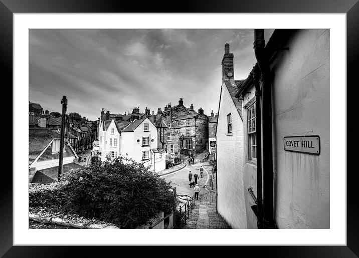 A View from Covet Hill Framed Mounted Print by Sarah Couzens