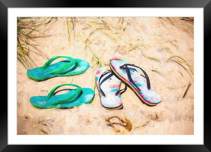  Summertime Framed Mounted Print by Sheila Smart