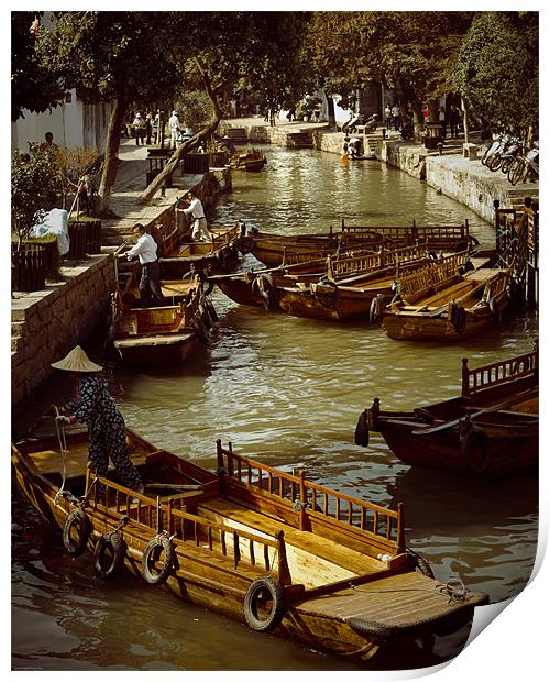 Tongli Watertown 6 Print by Jim Leach