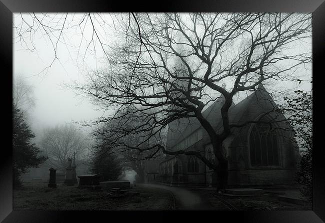  A Spiral in the Mist Framed Print by Paul Husband