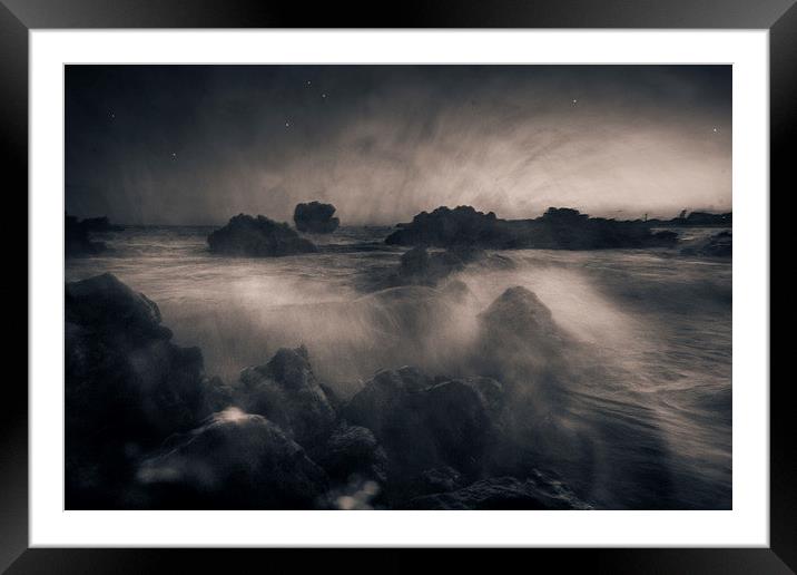  Sunset on a Stormy Planet Framed Mounted Print by Paul Husband