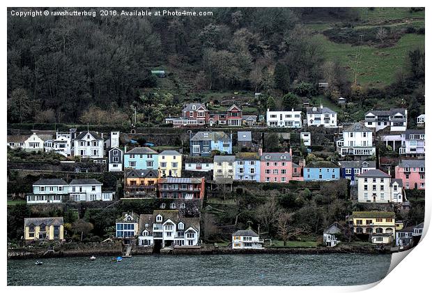 Dartmouth From The Ferry Print by rawshutterbug 
