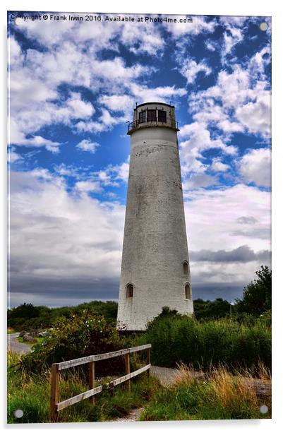  Leasowe Lighthouse, Wirral, Merseyside Acrylic by Frank Irwin