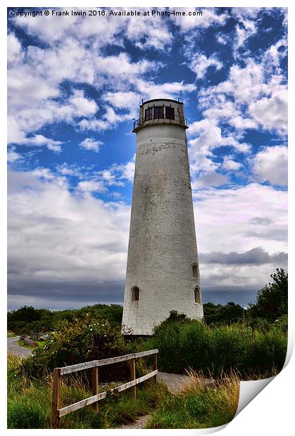  Leasowe Lighthouse, Wirral, Merseyside Print by Frank Irwin