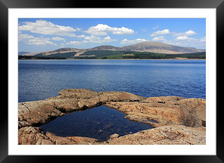  Chatteringshaws Loch  Framed Mounted Print by David Chennell