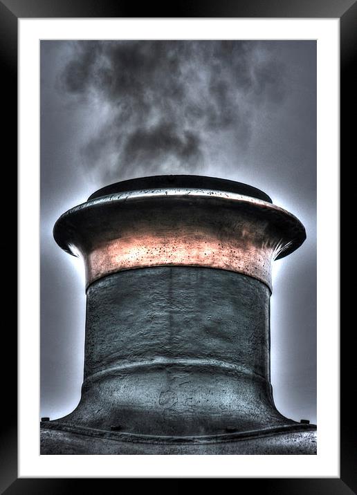  Puff of smoke Framed Mounted Print by Castleton Photographic
